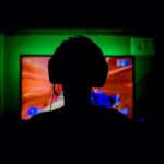 Computer games spelen headphone